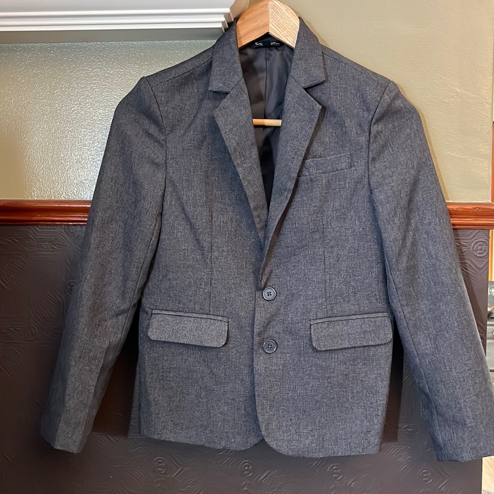 🆕 George Boy Size 10 Grey Suit Jacket , NWT
